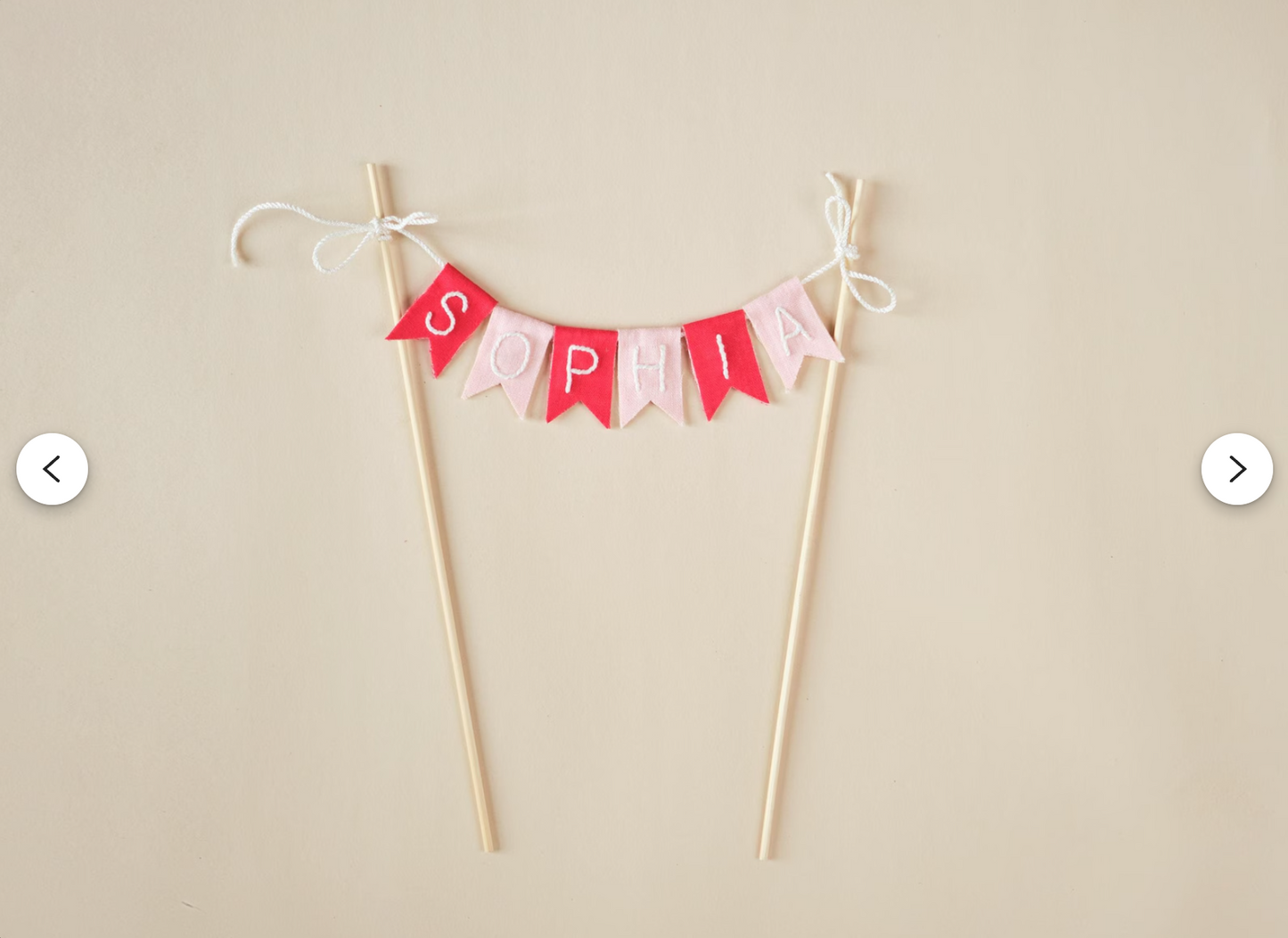 Personalized Cake Topper - Strawberry Theme Set