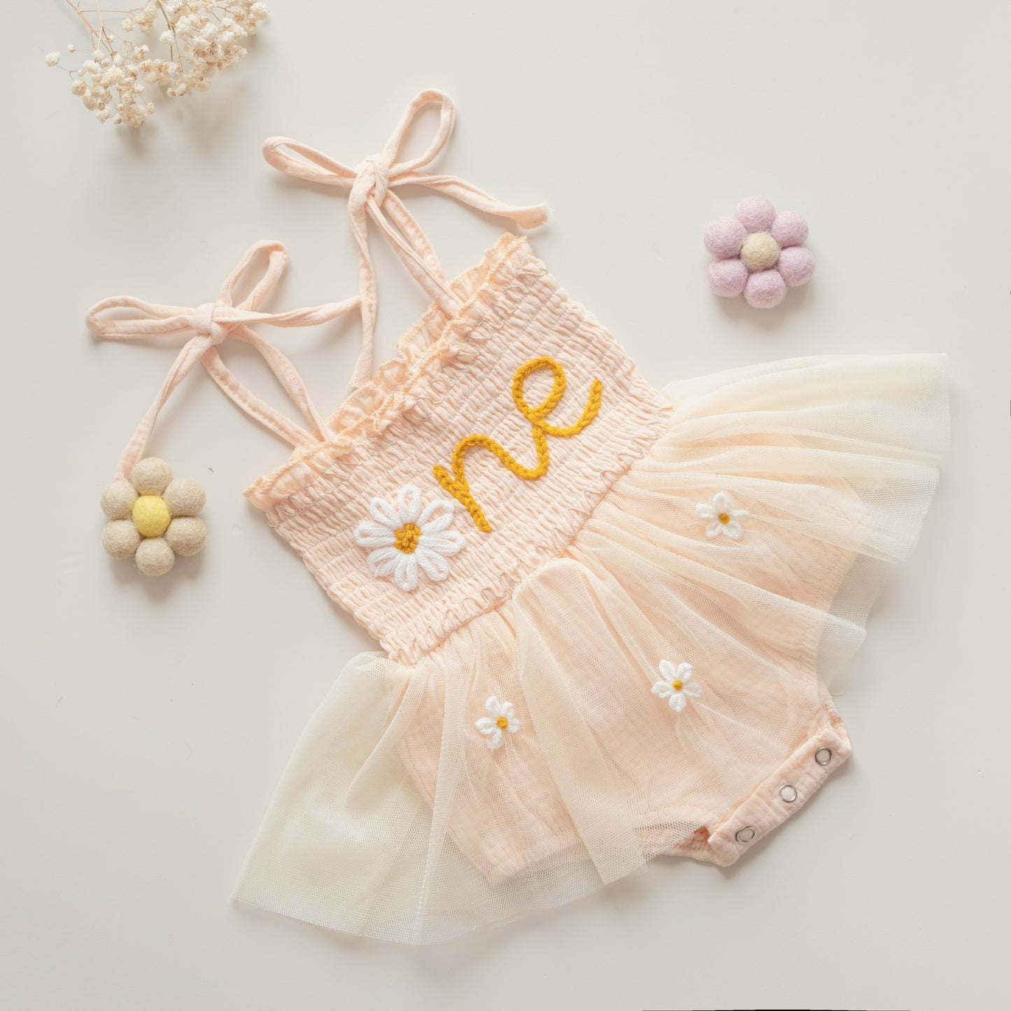 First Birthday Romper