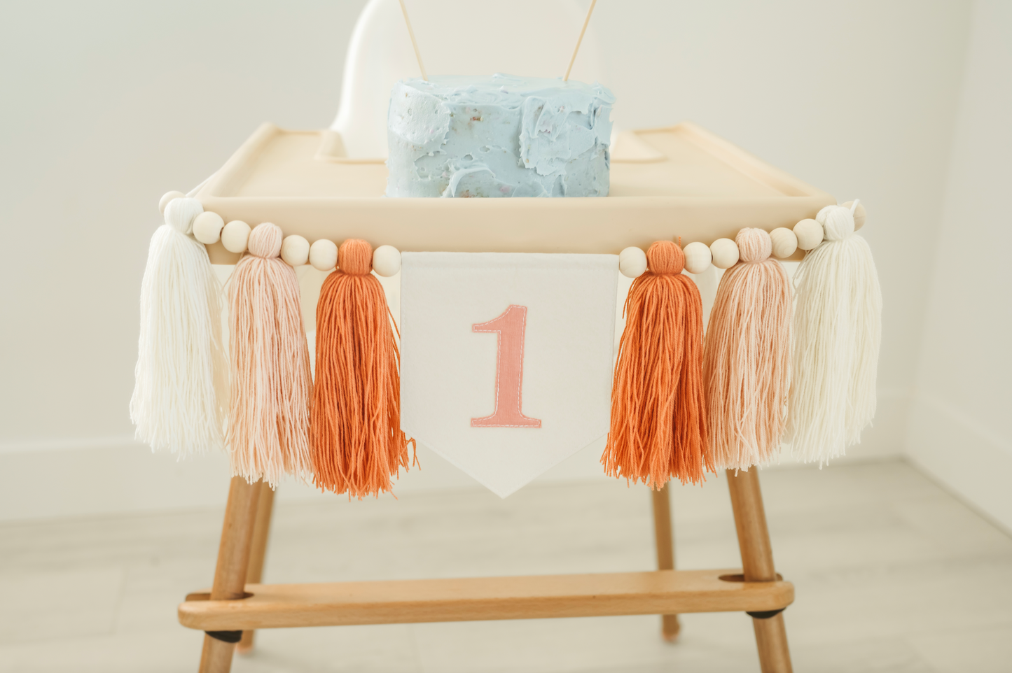 Handmade Personalized 1st Birthday Highchair Banner