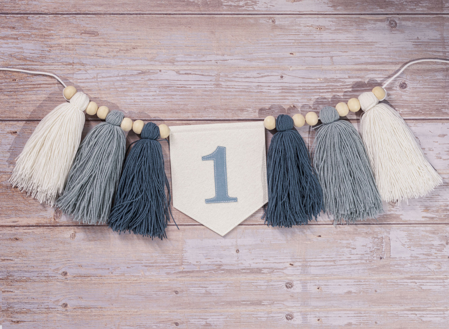 Handmade Personalized 1st Birthday Highchair Banner