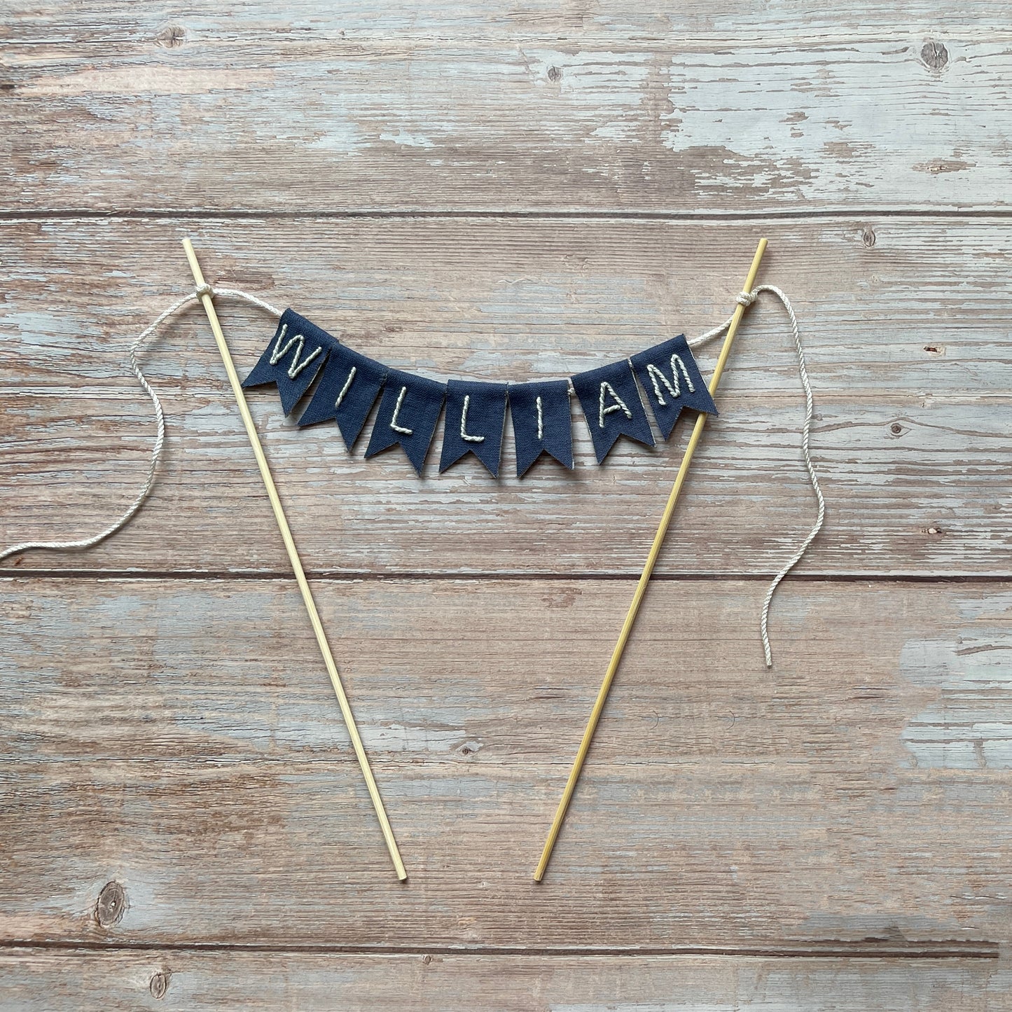 Personalized Birthday Cake Topper