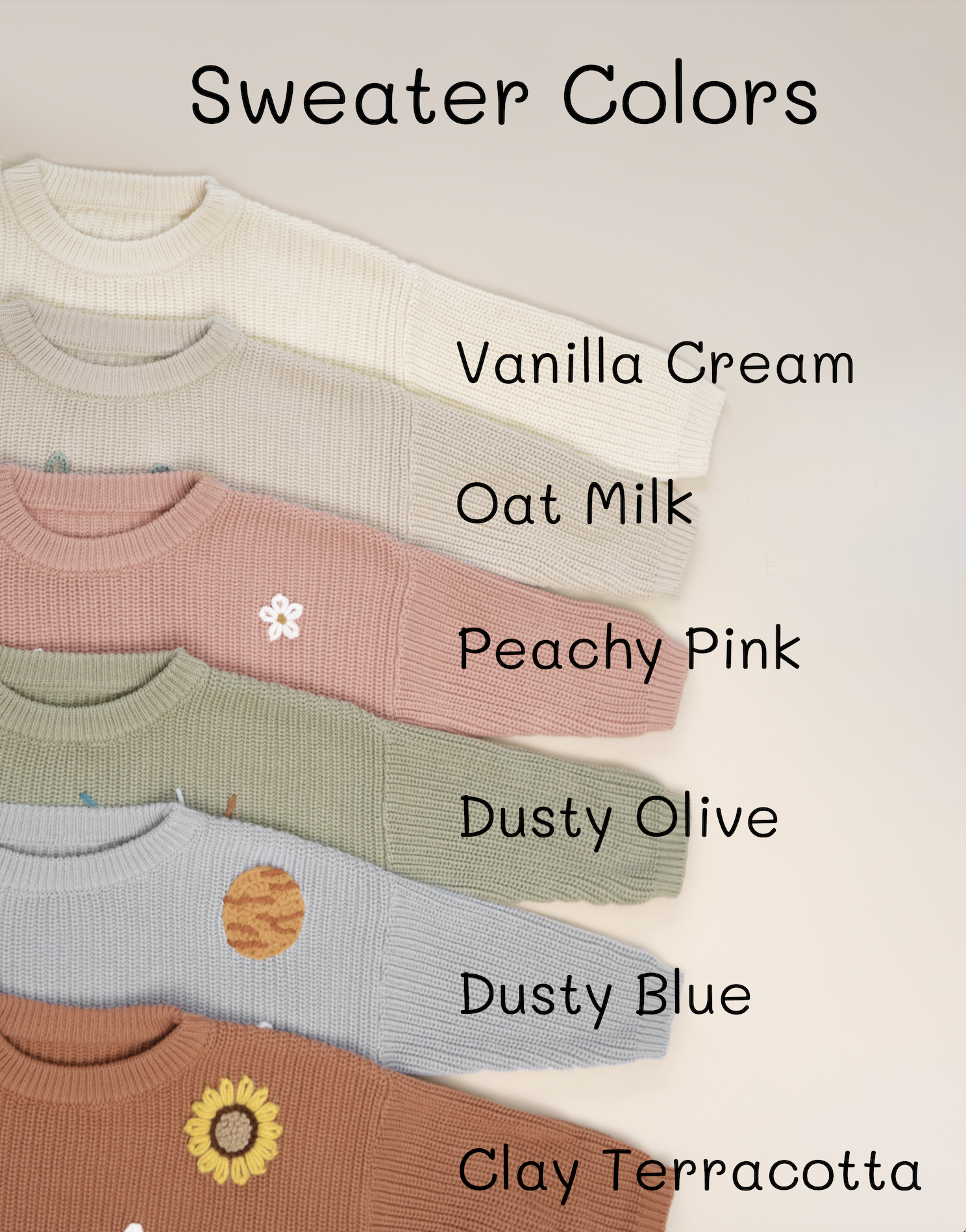 Hand Embroidered Personalized Birthday Sweater-Boy and Girl Custom Outfit Colors