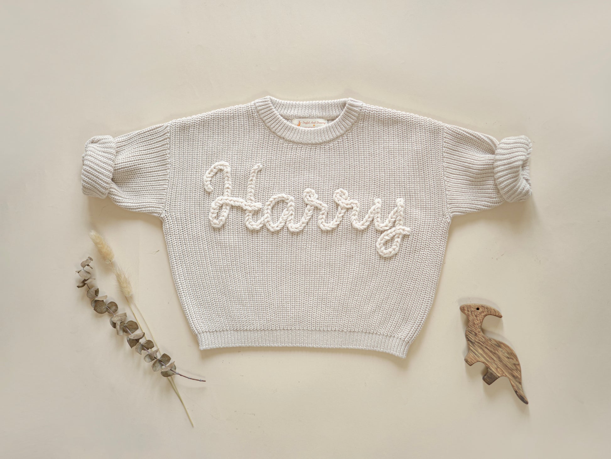 Hand Embroidered Personalized Birthday Sweater-Boy and Girl Custom Outfit Samples 3